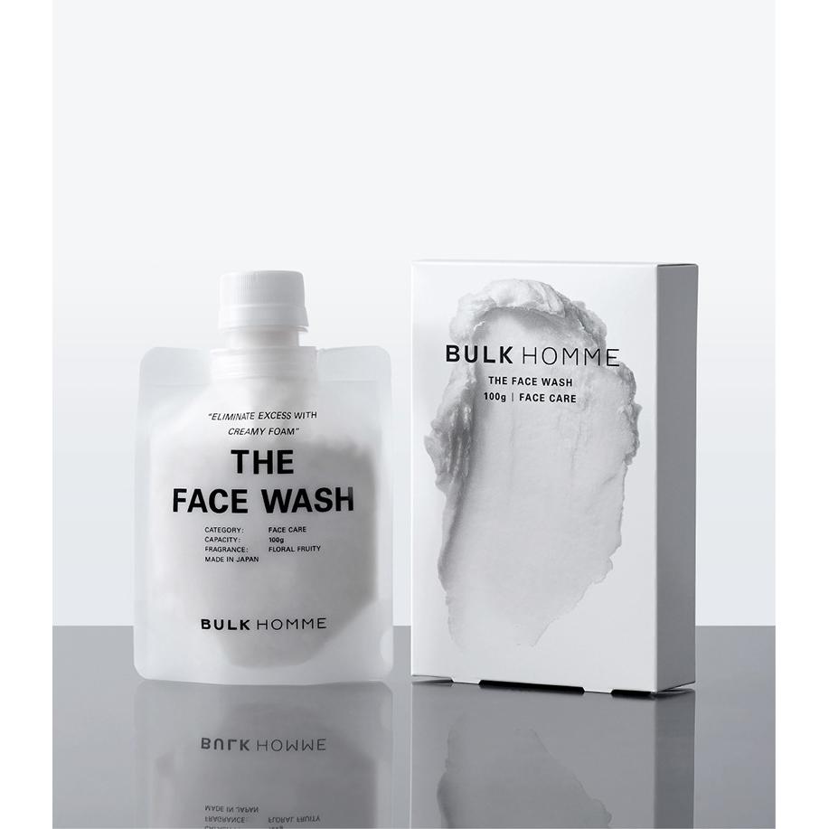 Bulk Homme The Face Wash for Men Balancing Moisturizing Cleanser 100g