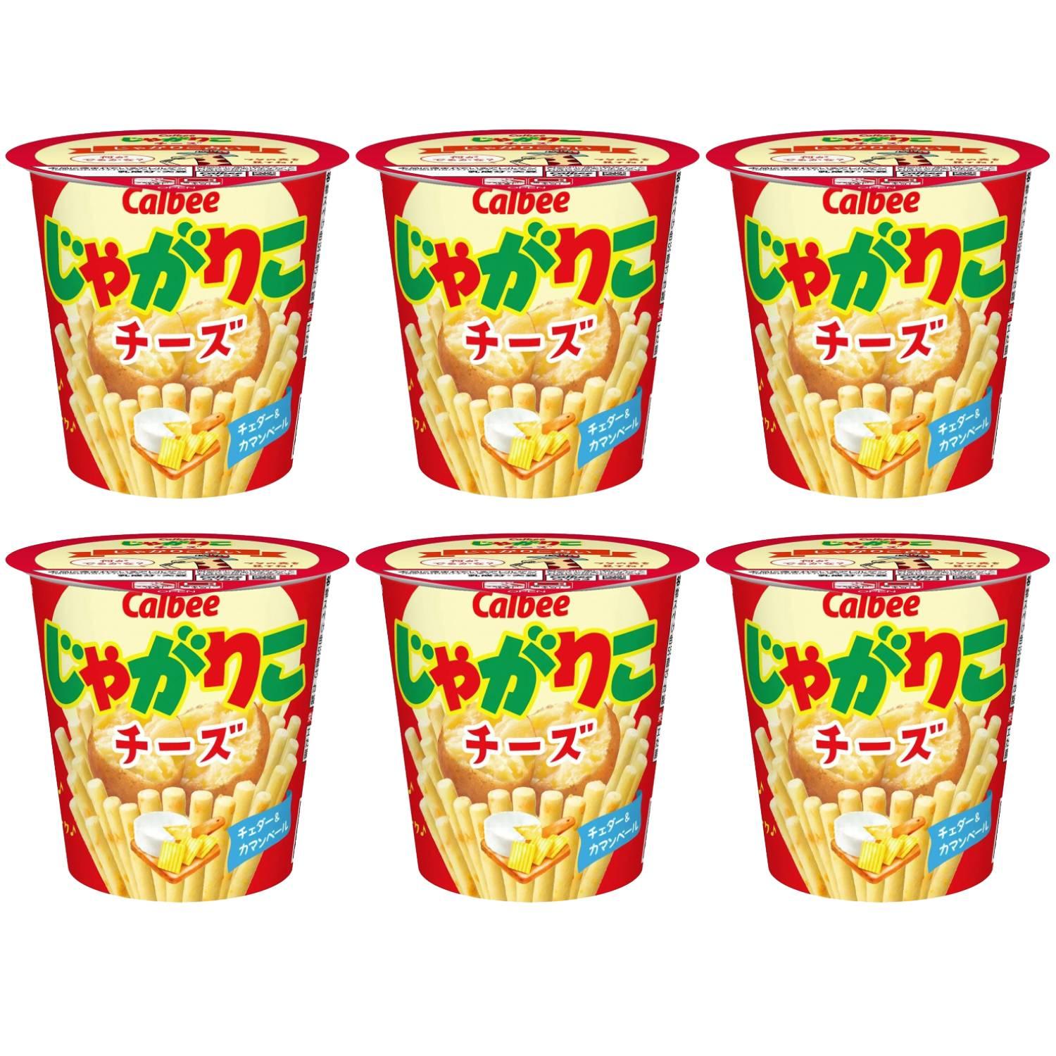 Calbee Jagarico Cheese Potato Sticks (Pack of 6)