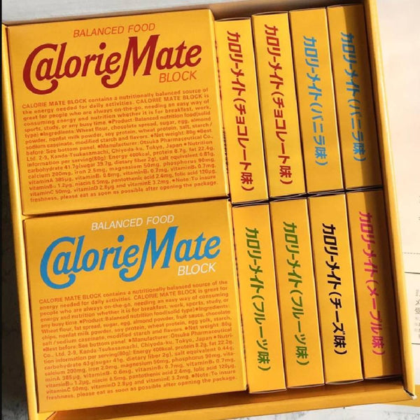 Calorie Mate Block 5 Flavor Assortment (Box of 20 Packets)