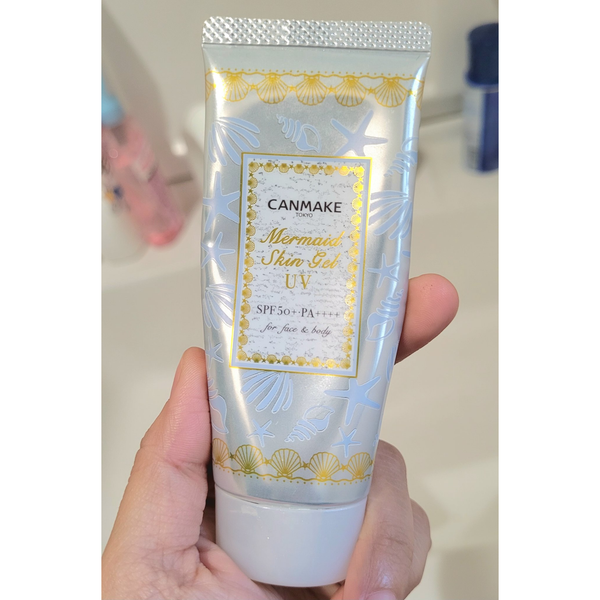 Canmake Mermaid Skin Gel UV White 02 SPF50+ PA++++ 40g