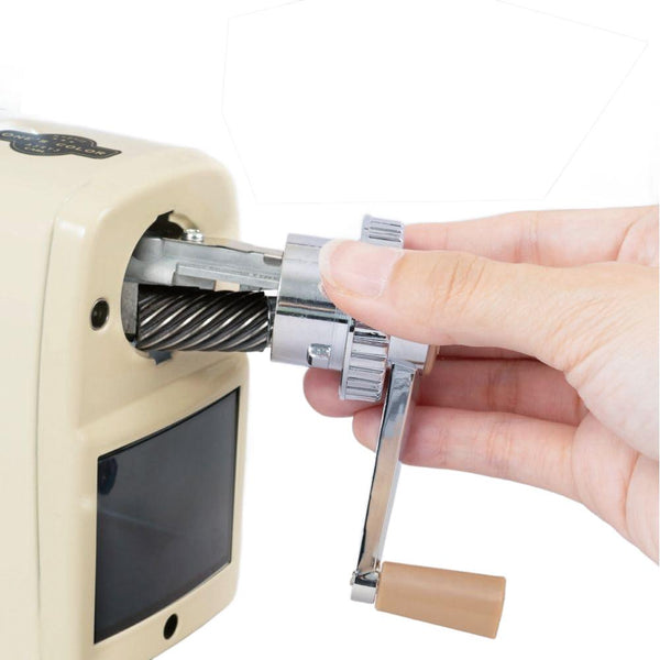 Carl Angel 5 Royal 3 Hand Crank Manual Pencil Sharpener Retro Design