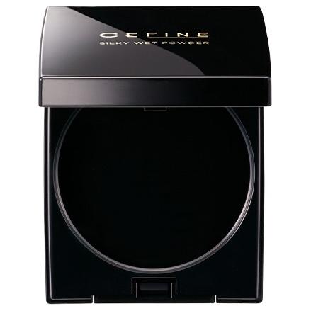 Cefine Silk Wet Powder Foundation Compact Case With Sponge