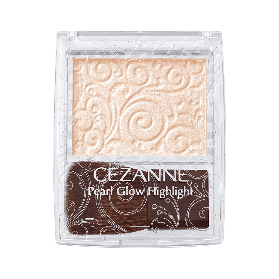 Cezanne Pearl Glow Highlighter With Brush 2.4g