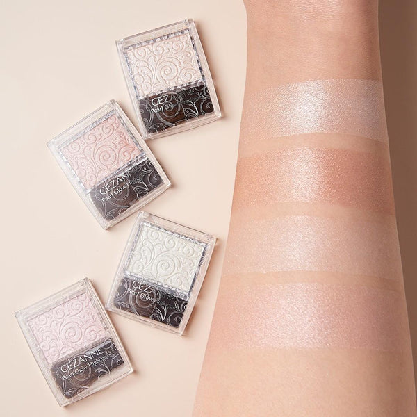 Cezanne Pearl Glow Highlighter With Brush 2.4g