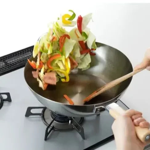 Chitose Japanese Iron Non-Stick Frying Pan (IH Compatible) 26cm