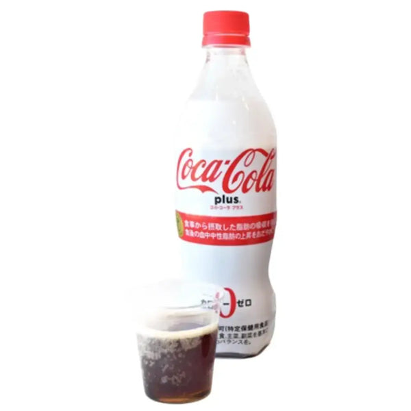 Coca-Cola Plus Zero Calorie Fiber Enriched Health-Support Soft Drink 470ml