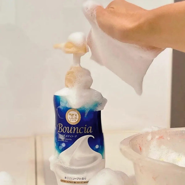 Bouncia Body Soap Wash Moisturizing Foaming Body Wash 480ml