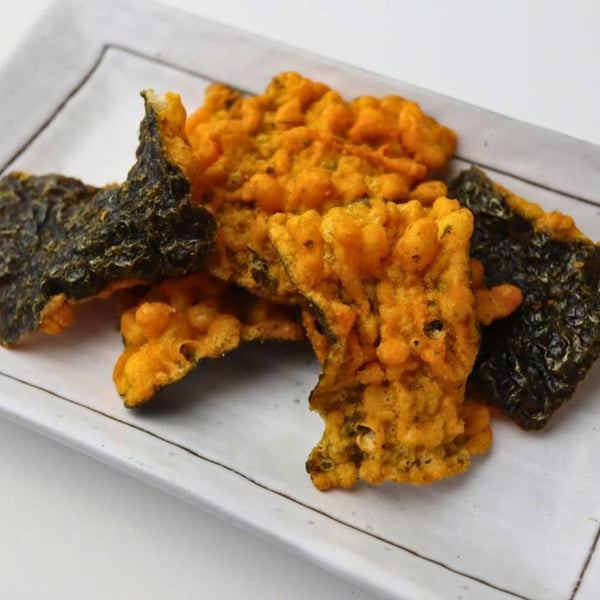 Daiko Foods Noriten Biriri Kun Extra Spicy Togarashi Tempura Seaweed Chips 60g