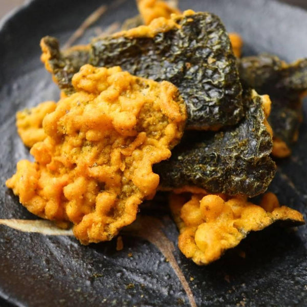 Daiko Foods Noriten Biriri Kun Spicy Togarashi Tempura Seaweed Chips (Pack of 10)