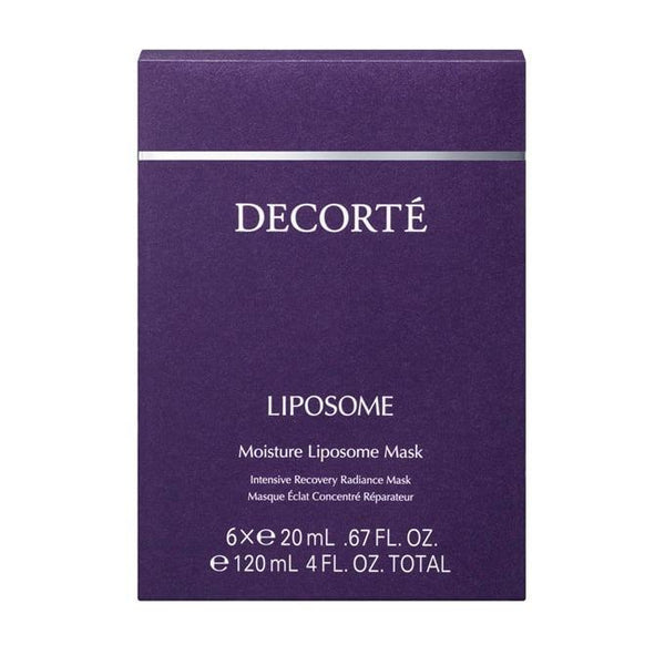 Decorté Moisture Liposome Intensive Recovery Mask 6 Sheets