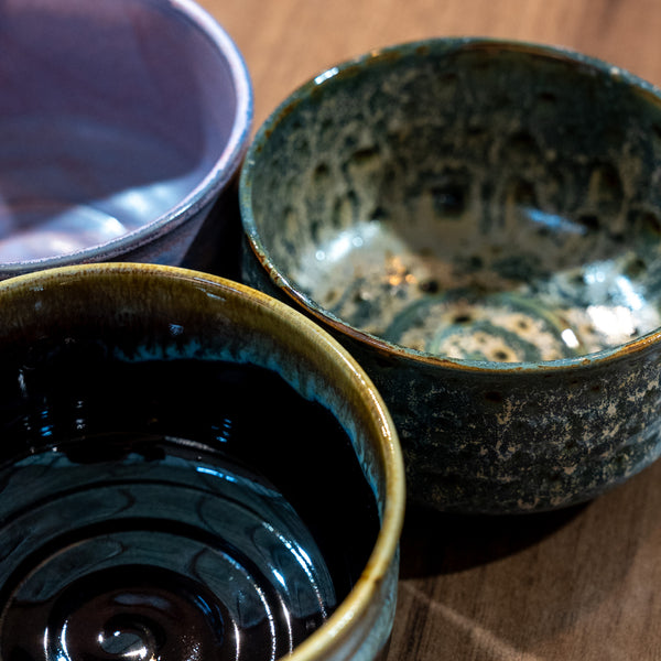 Hasami Porcelain Matchawan Rustic Matcha Tea Bowl With Wooden Box