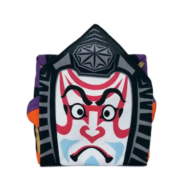 Furoshiki Kabuki Theater Design Colorful Cotton Wrapping Cloth 48cm