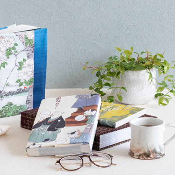 Furoshiki Ukiyo-e Unique Cat Design Versatile Wrapping Cloth 48cm