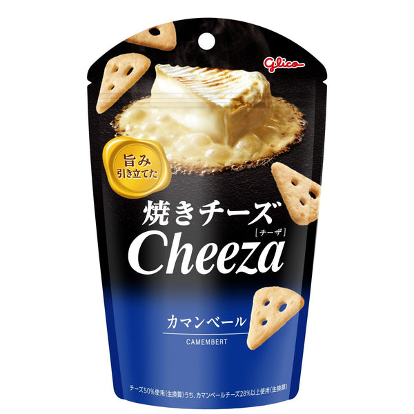 Glico Cheeza Camembert Cheese Crackers Savory Crunchy Snack 32g