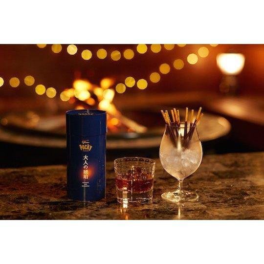 Pocky Otona no Kohaku Adult Amber Chocolate Sticks for Whiskey