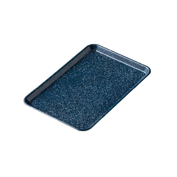 Handmade Stone Style Kishu Lacquerware Tray Non-Slip Navy Blue