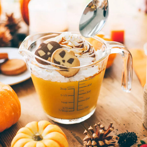 Hario Heat-Resistant Glass Microwaveable Measuring Cup 500ml