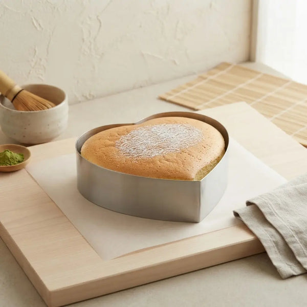 Heart Shaped Pastry Ring Stainless Steel Cake Mousse Mold