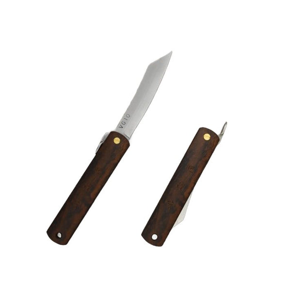 Higonokami Ironwood Handmade Japanese Folding Pocket Knife 170mm