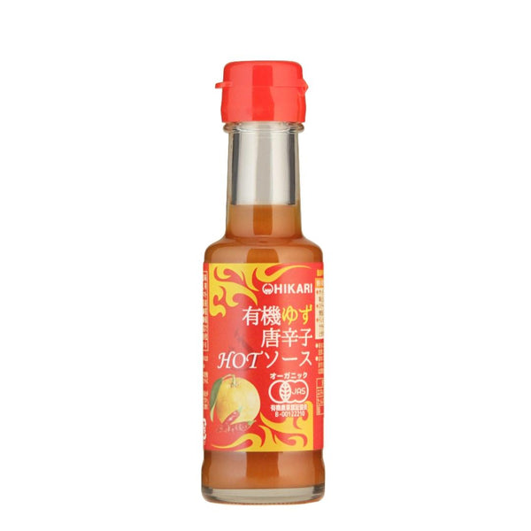Hikari Foods Organic Hot Sauce Yuzu Citrus Chili Pepper Sauce 100g