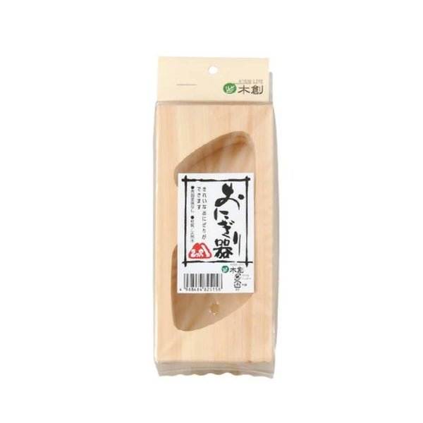 Hinoki Onigiri Mold Handcrafter Wooden Rice Ball Shaper 17cm