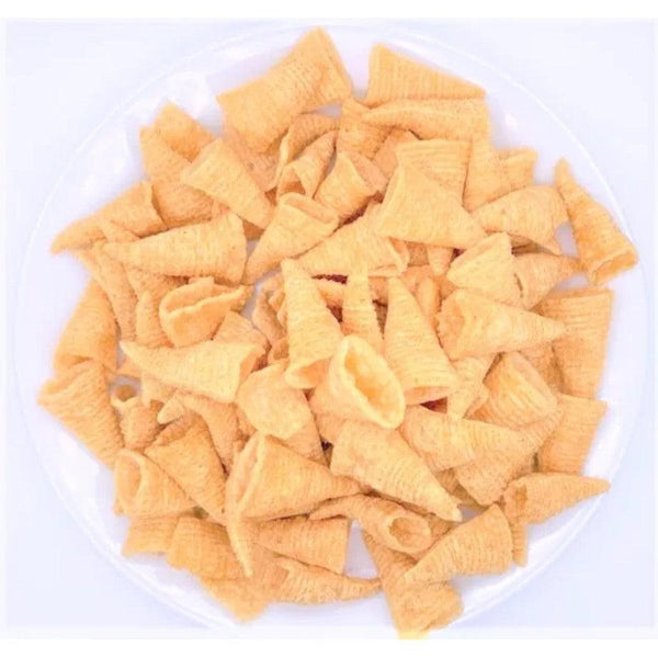 House Foods Tongari Corn Japanese Cone Shaped Chips Lightly Salted (Pack of 6)