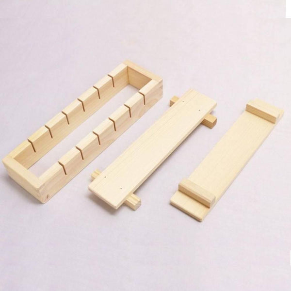 Ichihara Wooden Sushi Press Cypress Oshizushi Pressed Sushi Mold 275mm