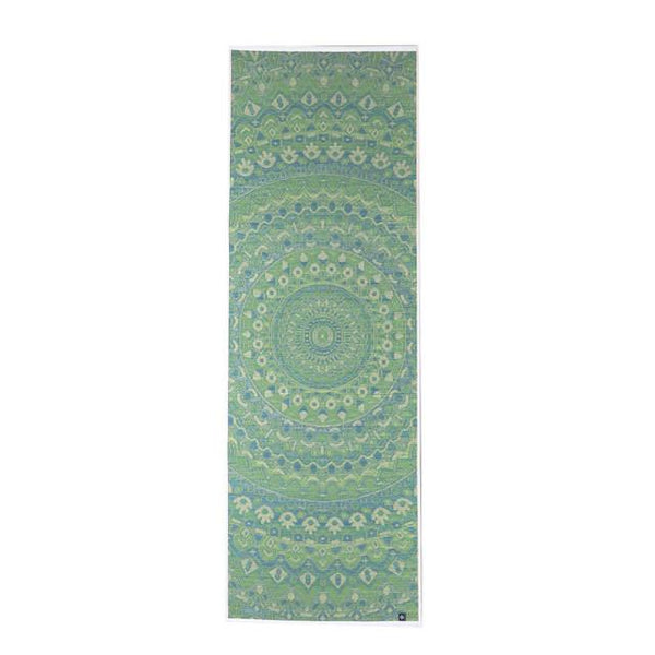 Ikehiko Igusa Rush Grass Tatami Yoga Mat Green Mandala Pattern 185cm
