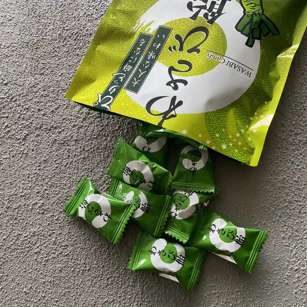 Irie Seika Japanese Wasabi Candy Unique Sweet And Spicy Candy 63g