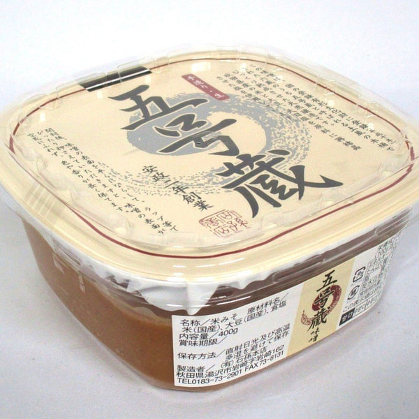 Ishimago Barrel-Aged Rice Miso Paste Handmade Mellow Miso Paste 400g