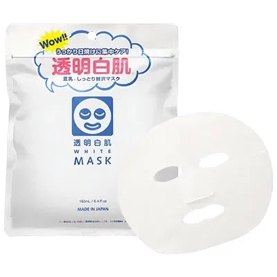 Ishizawa Lab Toumei Shirohada Collagen Face Mask 10 Sheets