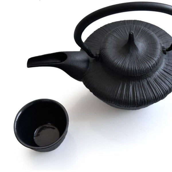 Iwachu Cast Iron Sake Cup With Black Interior Enamel