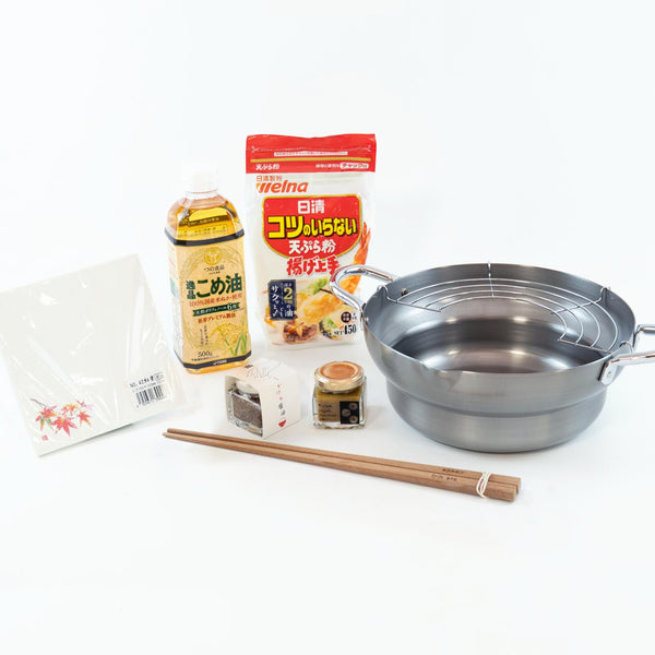 J Taste Authentic Tempura Cooking Kit & Tempura Ingredients 7 Pieces
