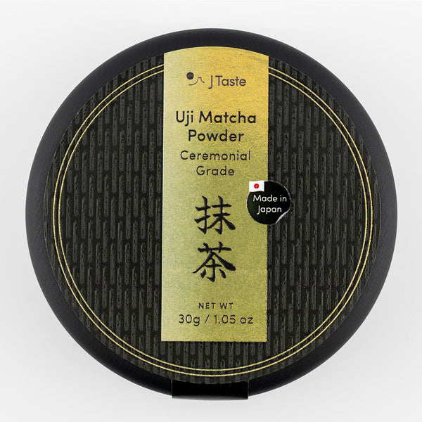 J Taste Premium Stone-Ground Uji Matcha Powder Ceremonial Grade 1.1oz