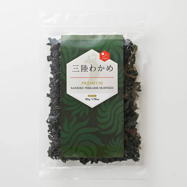 J Taste Sanriku Wakame Dried Japanese Wakame Seaweed 50g