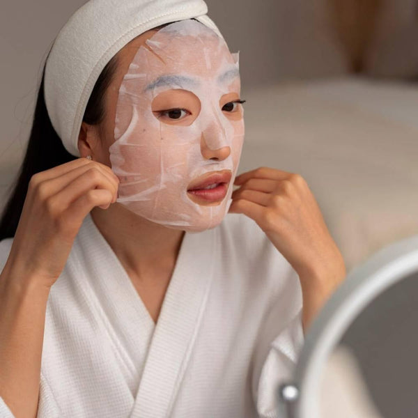 Japan Gals Pure 5 Essence Facial Mask Placenta PL 30 Sheets