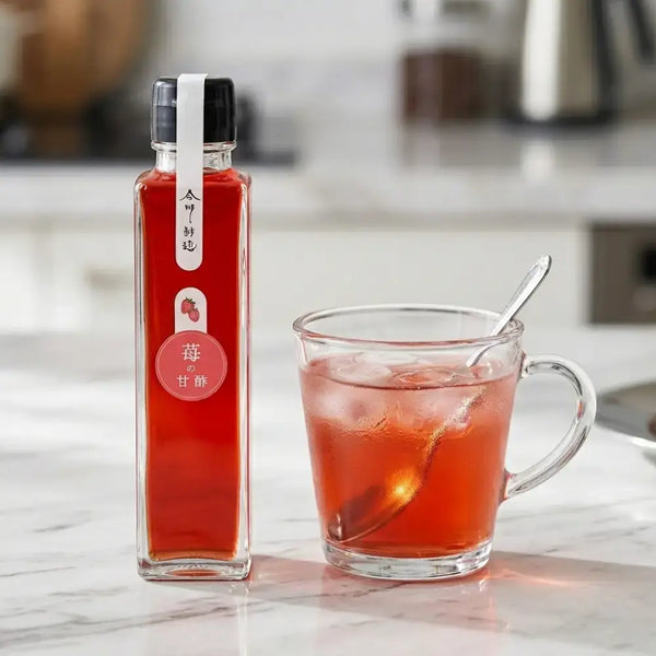 Japanese Strawberry Sweet Vinegar Dessert & Dressing Sauce 150ml