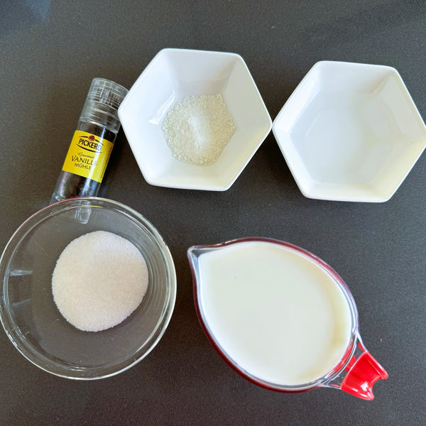milk pudding ingredients
