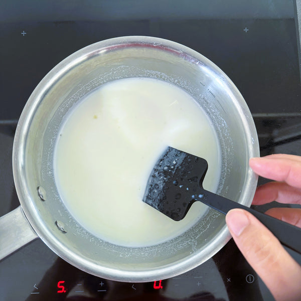 mixing everything together