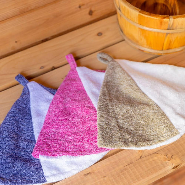 Jogan Sauna Hat Ultra-Absorbent Quick-Dry Towel Cap 38×25cm