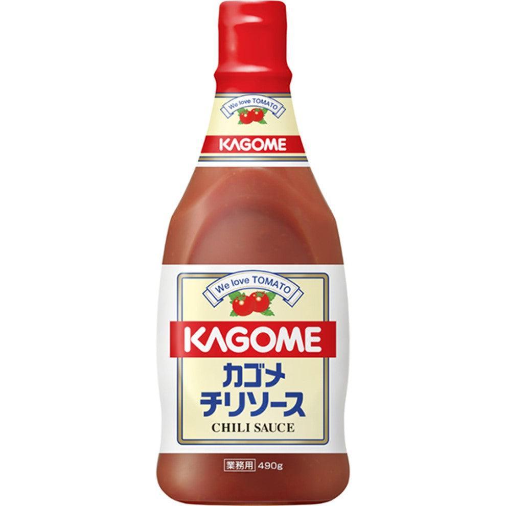 Kagome Japanese Chili Sauce Mildly Spicy Tomato Condiment 490g