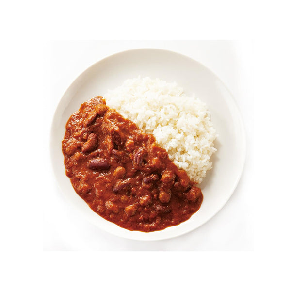 Kagome Three Bean Curry Plant-Based Vegan Instant Curry (Pack of 3)