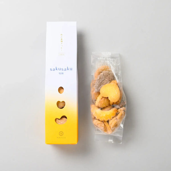 Kahou Sakusaku Wasanbon Sugar Cookies Crispy Sweet Treats 70g