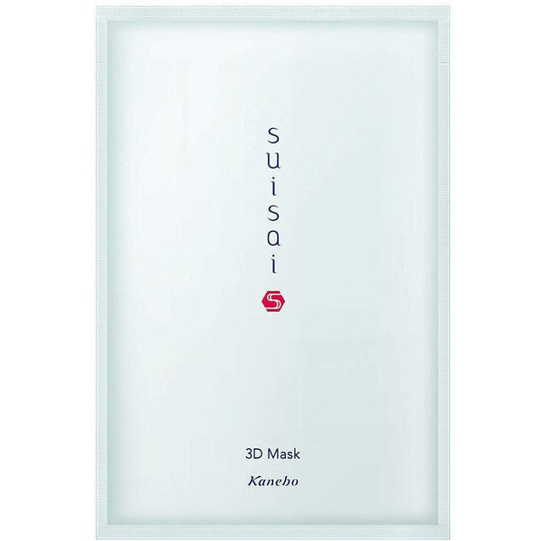 Suisai Deep Moist 3D Face Mask Intense Hydrating Pack 4 Sheets