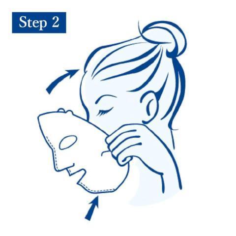 Suisai Deep Moist 3D Face Mask Intense Hydrating Pack 4 Sheets