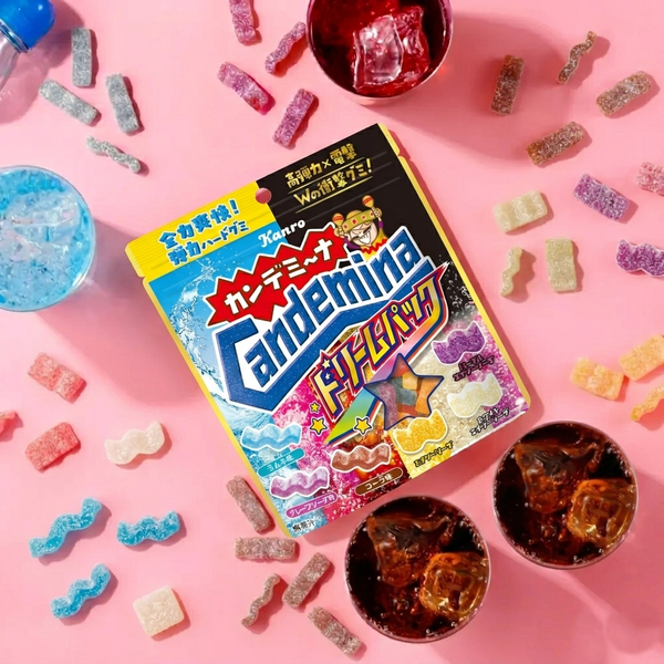 Kanro Candemina Dream Gummies 6 Soda Flavors Gummy Candy 152g