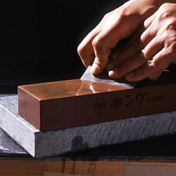 King Deluxe Whetstone Sharpening Stone 1200 Grit