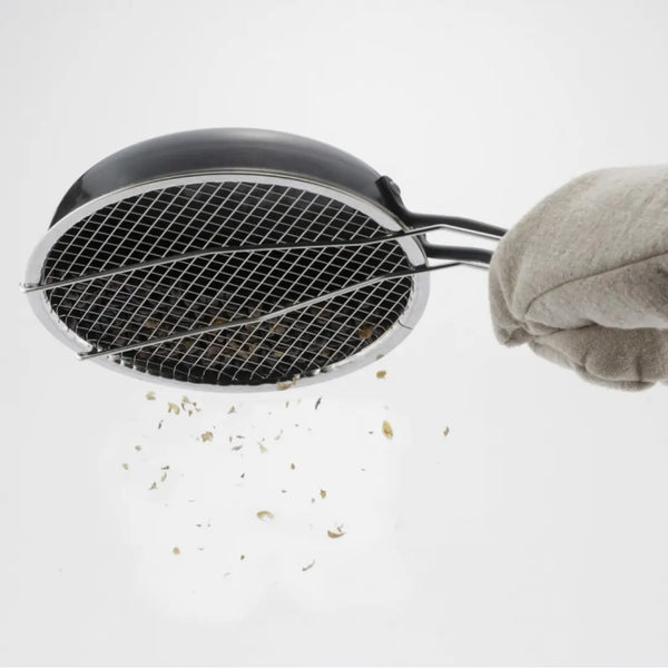 Kogu Handheld Iron Home Coffee Bean Roaster Pan IH and Gas Compatible