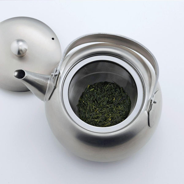 Kogu Metal Teapot Modern Stainless Steel Teapot With Strainer 500ml