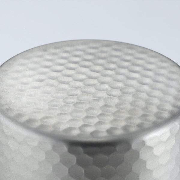 Kogu Stainless Steel Tea Caddy Stylish Tea Ceremony Canister 10.8cm